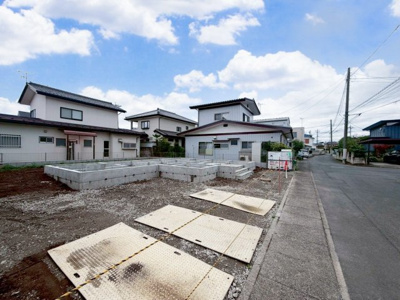 【前面道路含む現地写真】 | 前橋市上新田町　新築住宅