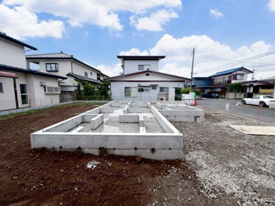 【前面道路含む現地写真】 | 前橋市上新田町　新築住宅