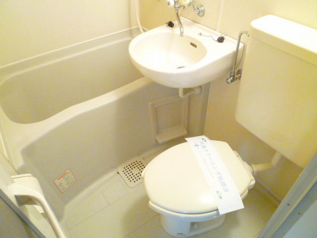 清潔感のあるユニットです。