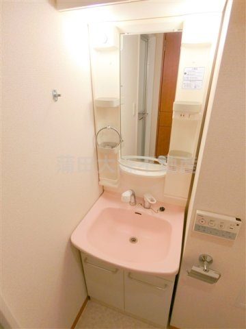 マーサ池上の洗面所