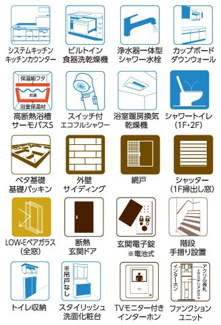 【構造・工法・仕様】 | 【仲介手数料無料！！】町田市鶴川4丁目　築後未入居戸建て（全3棟）3号棟　4190万円