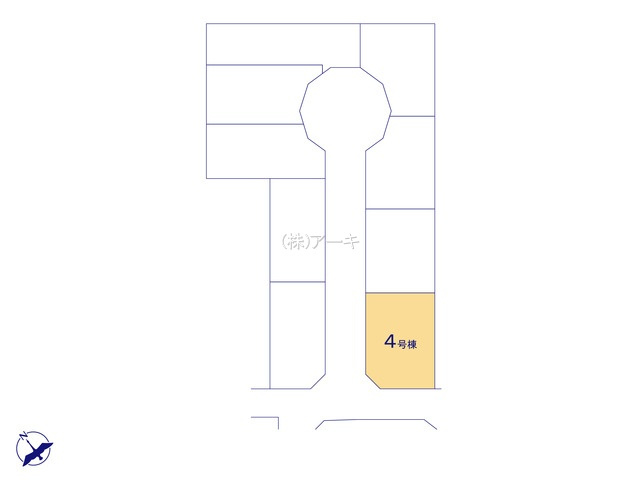 刈谷市井ヶ谷町井田26-2『仲介手数料無料』新築戸建ての区画図
