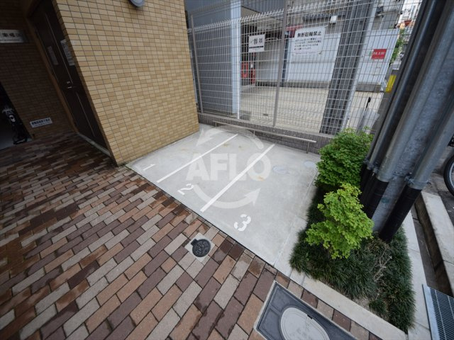 トモ南堀江のその他共用部分|トモ南堀江　バイク置き場