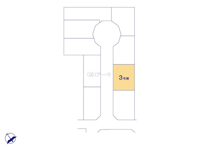 刈谷市井ヶ谷町井田26-2『仲介手数料無料』新築戸建ての区画図