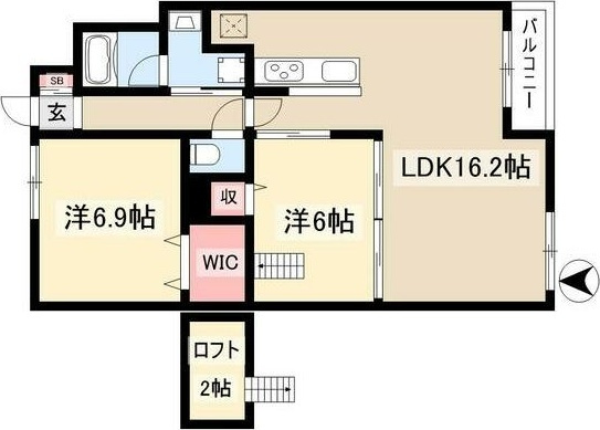 アーバンライフ瑞穂の間取り