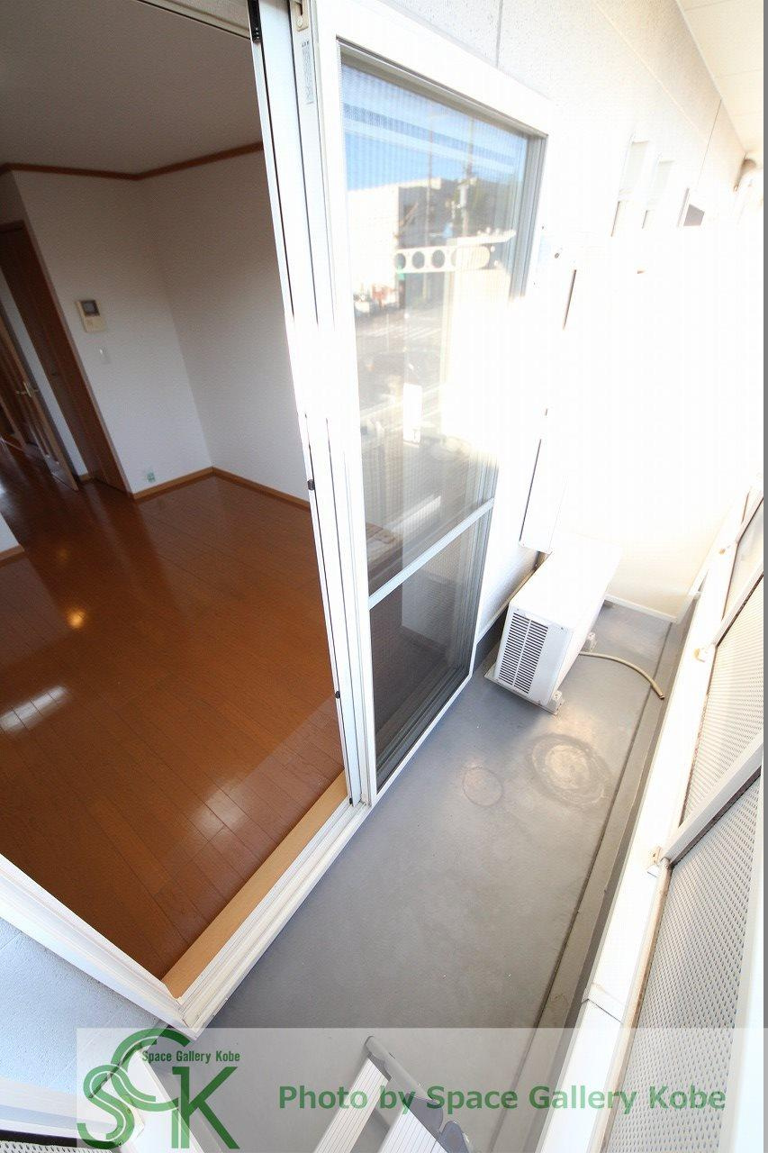 メゾン　アンソレイエ　Ⅱのバルコニー|※お部屋により仕様が異なる場合があります※