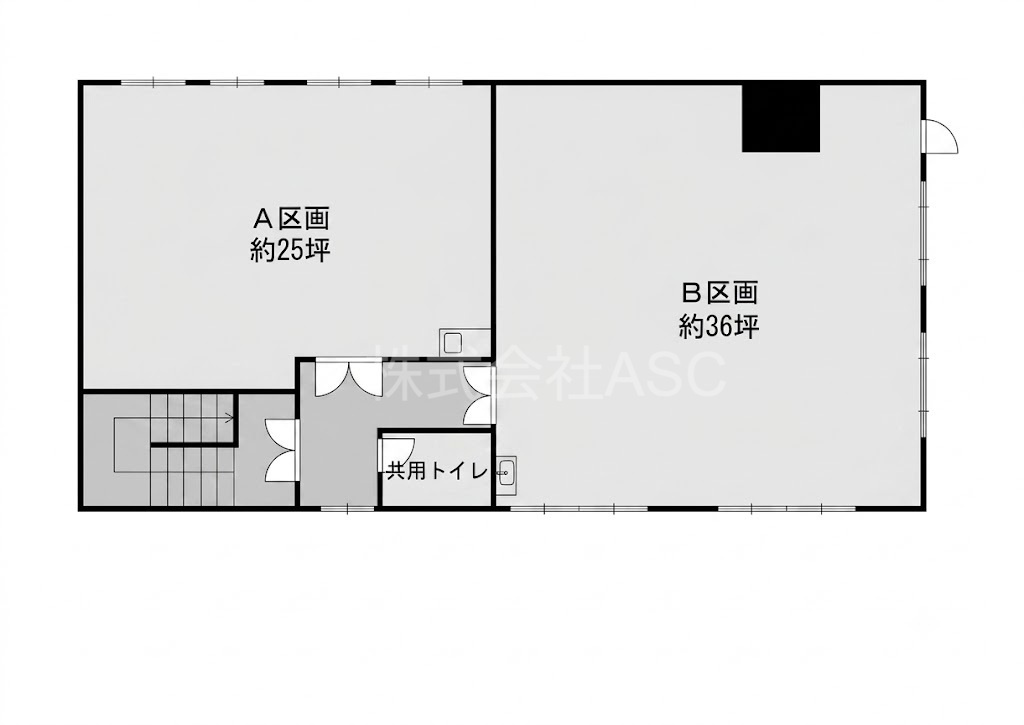 鶴見４丁目テナントの間取り