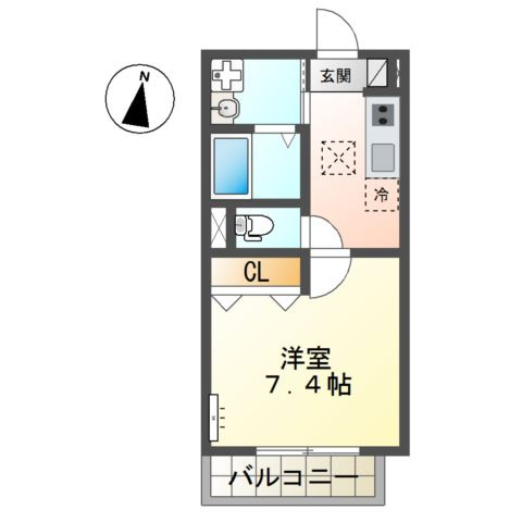 コイトハイツの間取り