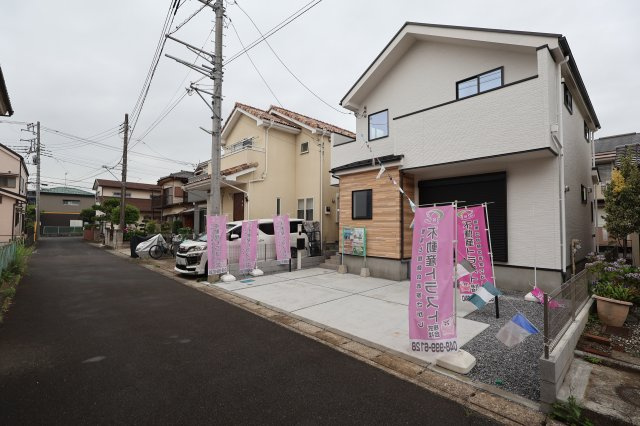 《仲介手数料無料》越谷市千間台東２丁目481-10新築一戸建てKEIAI GRACEの外観