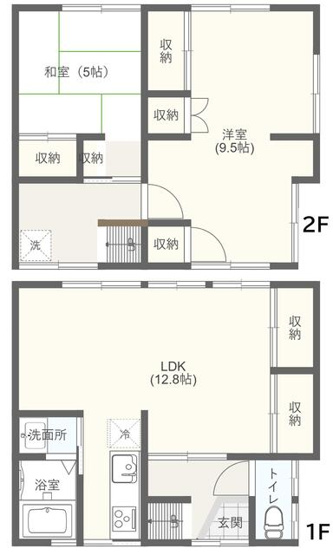 【間取り】 | （Ｔ００５）東京都品川区西品川２丁目１７ー２１戸建