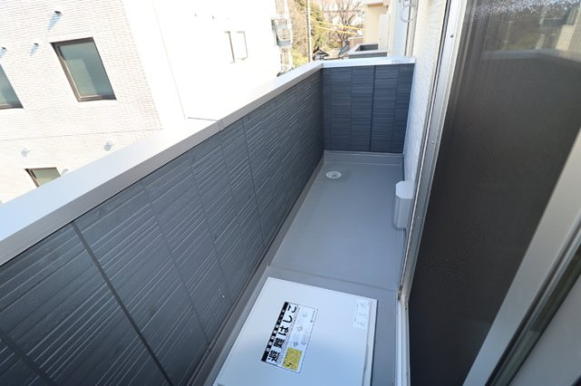 D-room弁天3丁目 Bのバルコニー