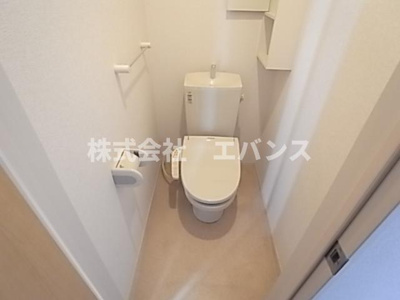 【トイレ】 | グラース・フルール | 落ち着いたトイレです