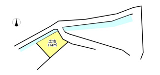 【土地図】 | みよし市三好町大慈山　売地 | 区画図　※図面と現況が異なる場合は現況優先といたします。