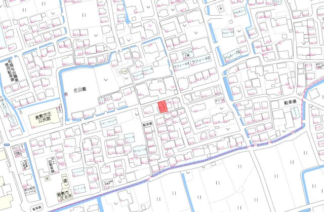 倉敷市上東　中古戸建の地図