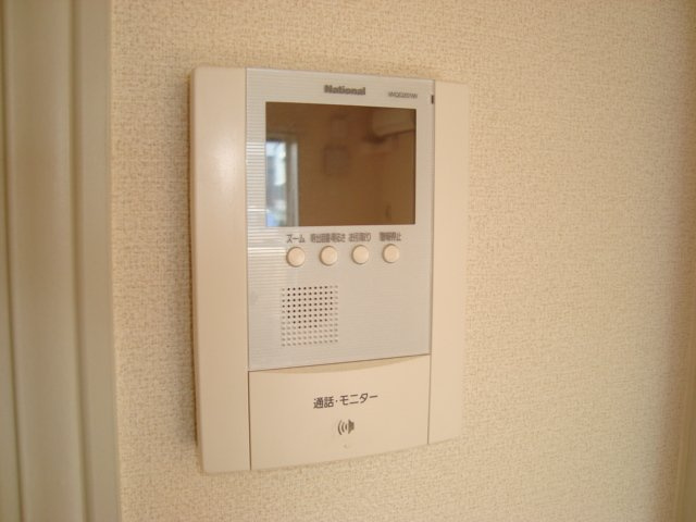 サンジュールイーストＢのセキュリティ|カメラ付インターホン