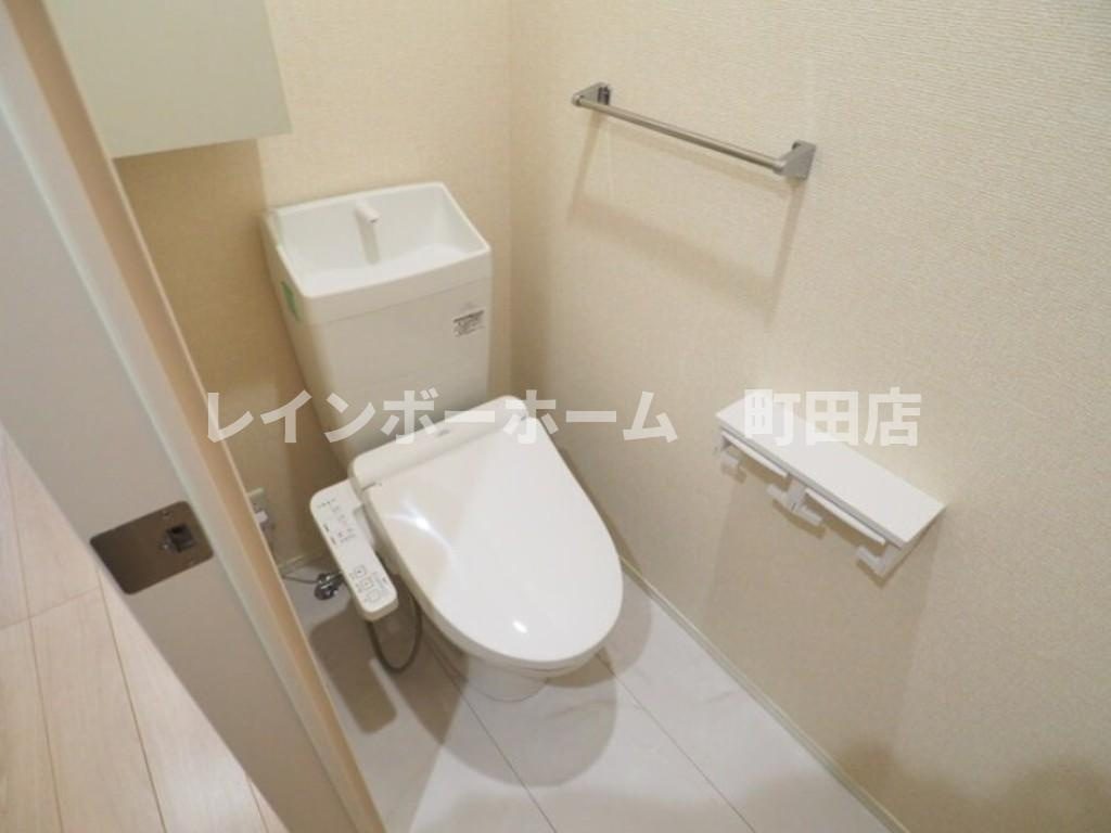 コンフォート新治※初期費用分割あと払いサービス利用可能物件のトイレ