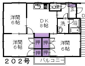 第１グリーンヒルの間取り