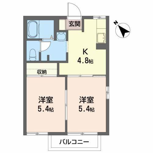ディアス・メイトの間取り
