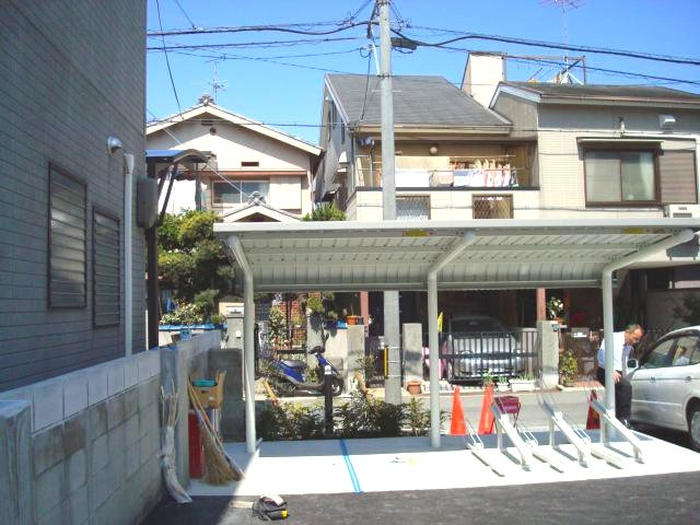 ラミュー八尾木東のその他共用部分|駐輪場