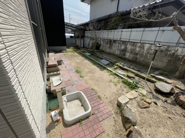 倉敷市安江一戸建ての庭