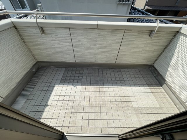 倉敷市安江一戸建てのバルコニー