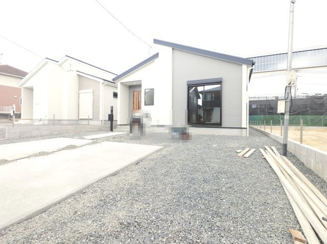 鳥栖市弥生が丘4丁目1期 6号棟の外観|建築中