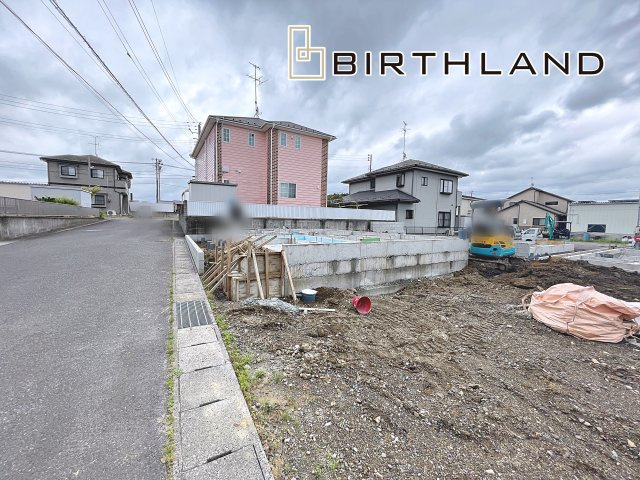 新築戸建・新築建売　鏡石町境第5　第一小・鏡石中の外観|〈3号棟〉2026年8月完成予定です！同社完成物件ご内覧可能です♪
