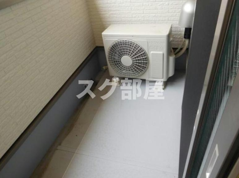 サンフェリシアン綾部駅前のバルコニー