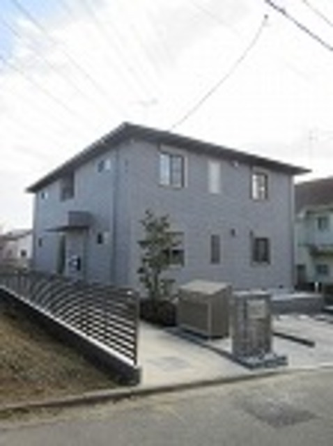 荏田北メゾンの外観|敷地内ゴミ置場・駐輪場あり