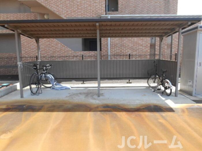 ミズノの駐車場