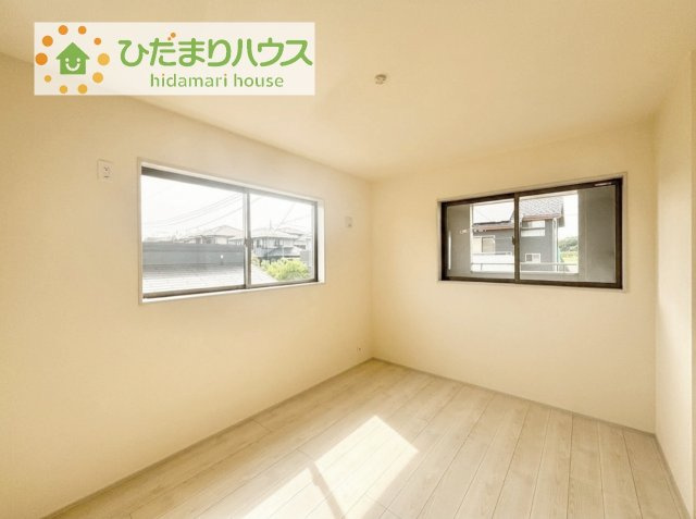 【洋室】 | 第1土浦市木田余東台　新築戸建　1号棟 | 急遽お友達がお泊りに来ても、4部屋あれば安心です☆彡