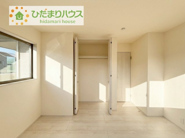 【収納】 | 第1土浦市木田余東台　新築戸建　1号棟 | 全室にクローゼットが付いていて、お部屋の住空間もスッキリ広々使えそうです(^^)