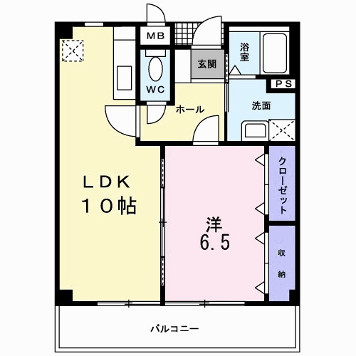 レジデンス・ノンノサンの間取り