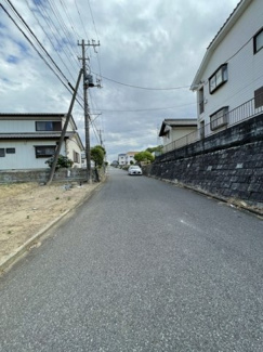 【前面道路含む現地写真】 | 木更津市畑沢南　土地　君津駅