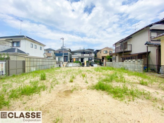 【前面道路含む現地写真】 | 宇治市木幡御蔵山　2区画　H号地　建築条件無し