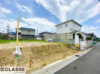 【前面道路含む現地写真】 | 宇治市木幡御蔵山　2区画　H号地　建築条件無し