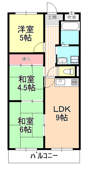 【間取り】 | グレイスコート