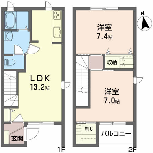 ディアス前潟の間取り