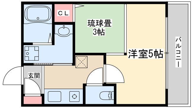 【間取り】 | 震雲マンション