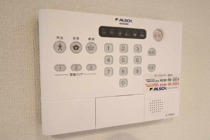 D-room弁天3丁目 Aのセキュリティ