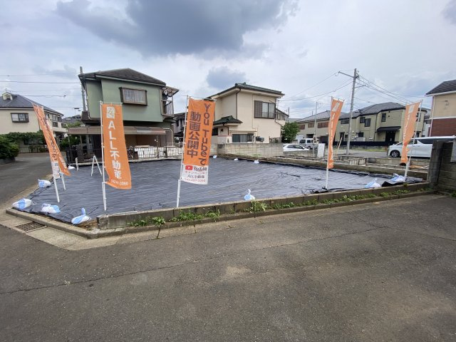清瀬市中里1丁目　建築条件のなし土地の外観