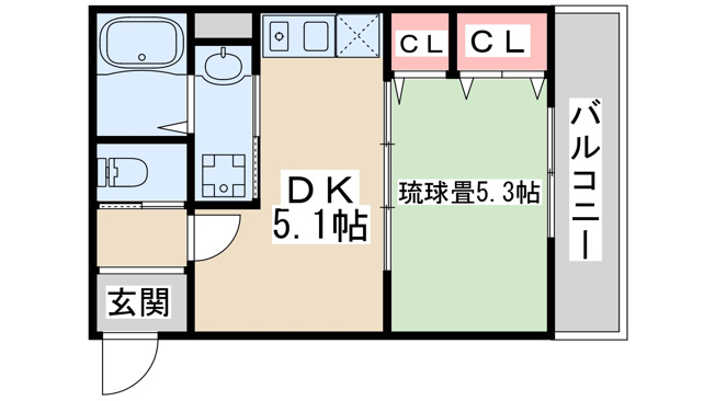 【間取り】 | 震雲マンション