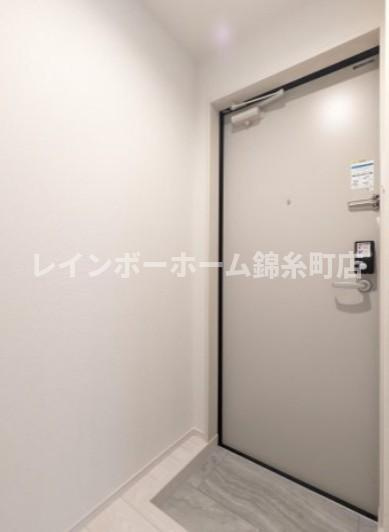 ハーモニーテラス南小岩Ⅺの玄関|※建築中のため同施工会社参考写真となります。