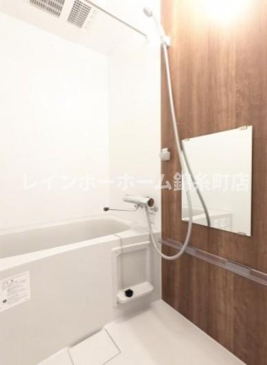 ハーモニーテラス南小岩Ⅺの浴室|※建築中のため同施工会社参考写真となります。