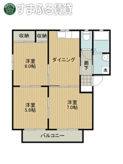 【間取り】 | リバーストーンⅡ　安城市小堤町