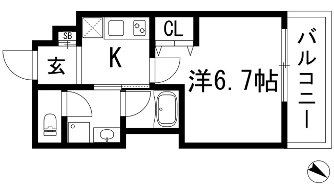 【間取り】 | ウェルスクエア池田井口堂