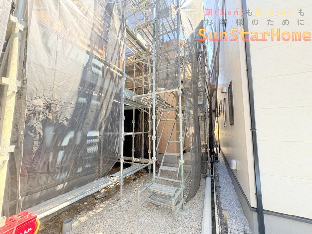 【サンスターホーム】武蔵村山市残堀4丁目　太陽光発電付き新築2号棟の外観