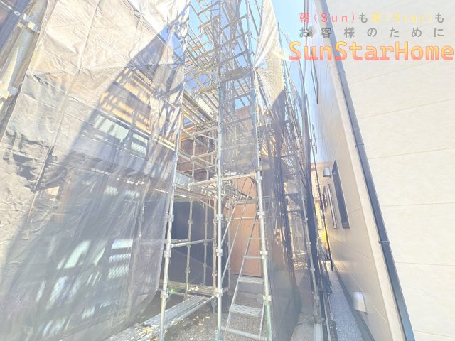 【サンスターホーム】武蔵村山市残堀4丁目　太陽光発電付き新築2号棟の外観