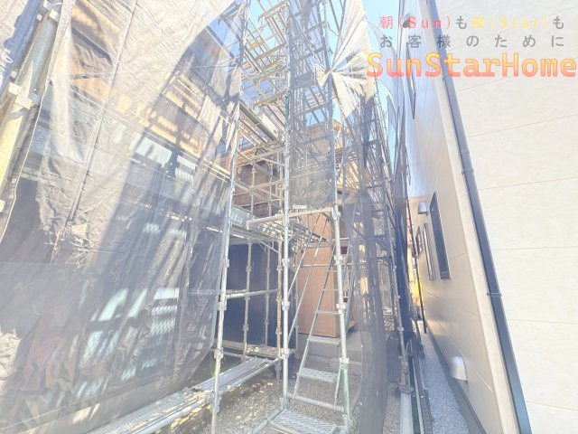 【サンスターホーム】武蔵村山市残堀4丁目　太陽光発電付き新築2号棟の外観