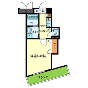 アネスト神戸西元町の間取り